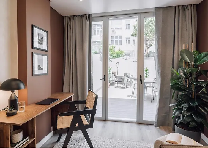 Tahua - 1 Bedroom And Terrace In Santo Antonio 아파트 리스본